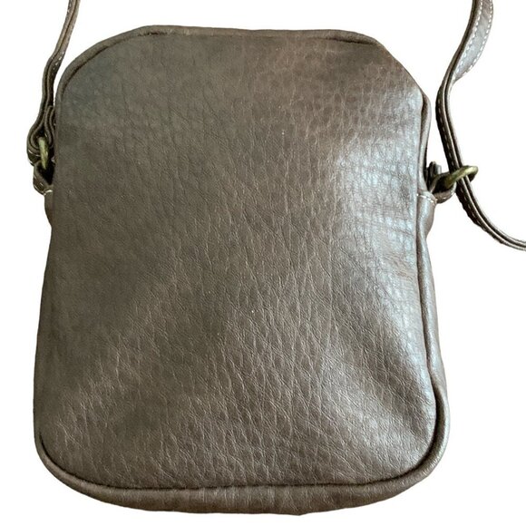 MultiSac Faux Leather Crossbody Micro/Mini Bag/Purse Everest Brown 136D - Picture 4 of 7